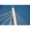 Customized Pylons And Steel Rods For Contemporary Bridge Architecture supplier